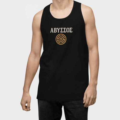 Abyss Core Tank Dark - Poseidon Men's Tank Top for Men - Olympian Studio
