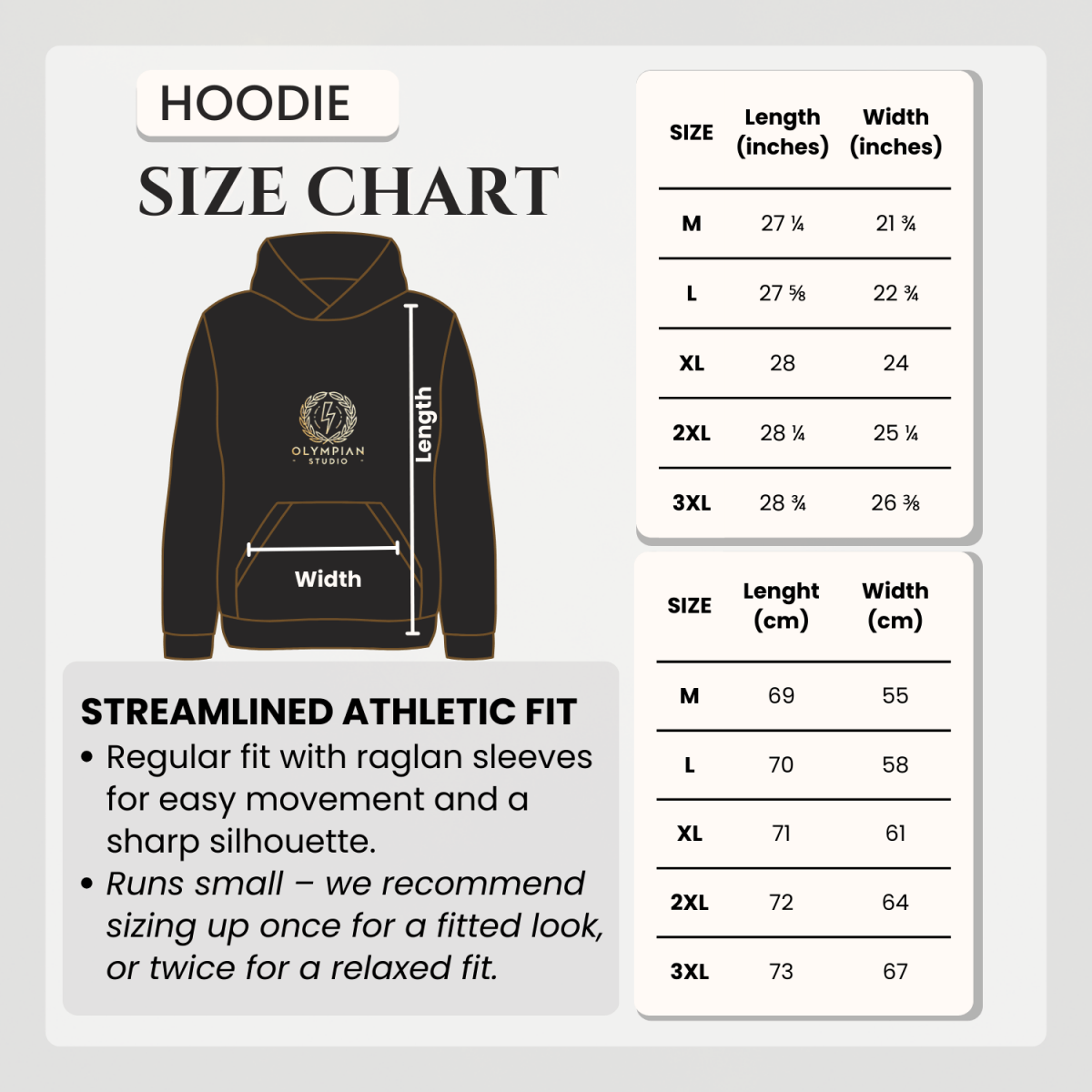 ZEUS Icon Hoodie – Minimalist Symbol of Power – premium Greek mythology streetwear by Olympian Studio