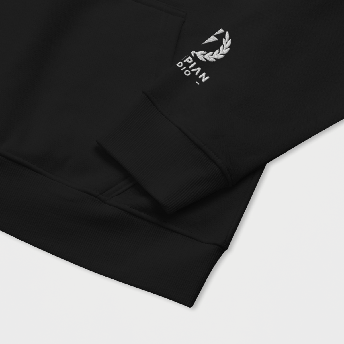 ZEUS Icon Hoodie – Minimalist Symbol of Power – premium Greek mythology streetwear by Olympian Studio