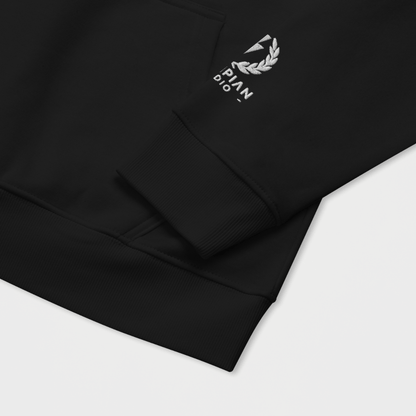 ZEUS Icon Hoodie – Minimalist Symbol of Power – premium Greek mythology streetwear by Olympian Studio
