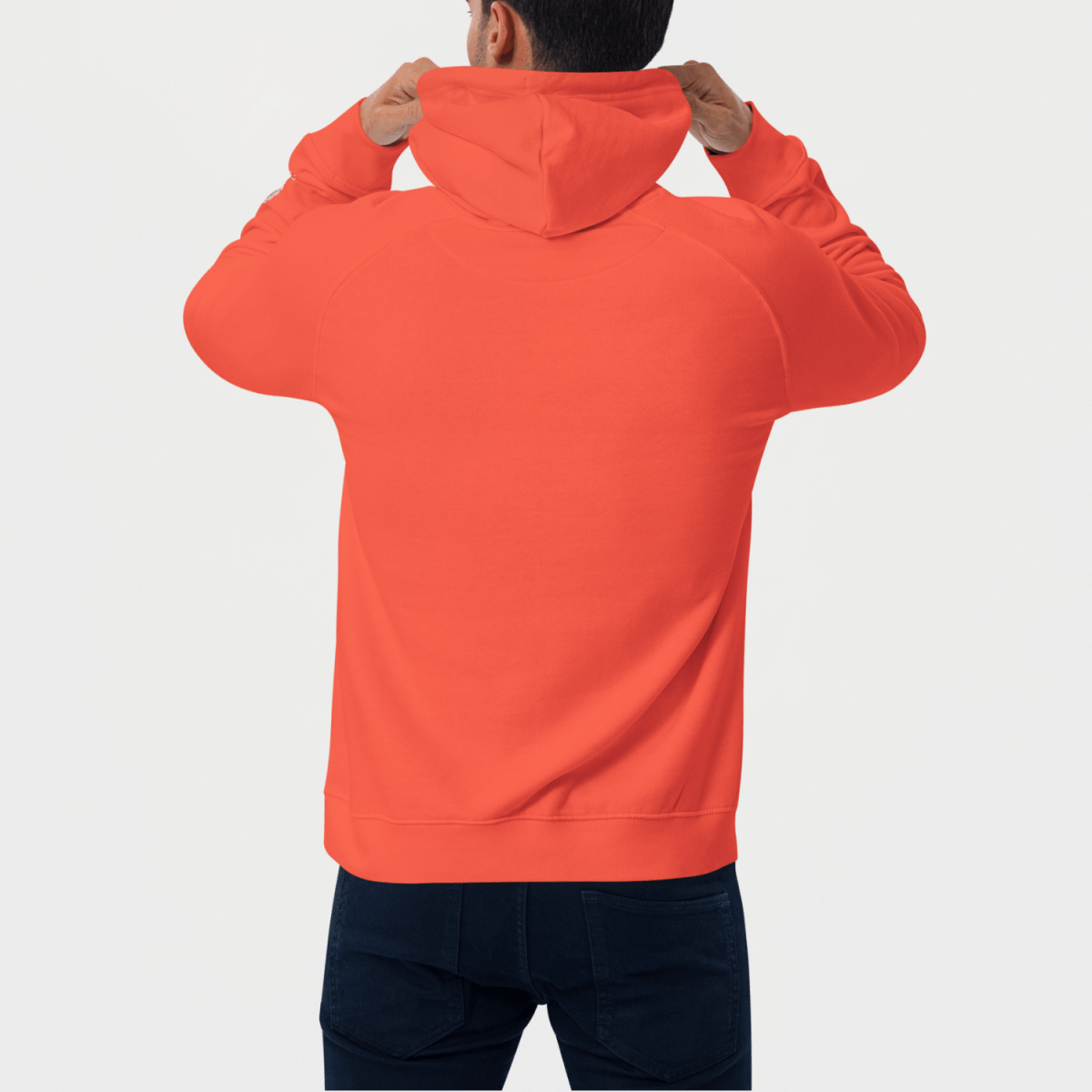 Zeus Emblem Hoodie – Embroidered Circle Z – premium Greek mythology streetwear by Olympian Studio