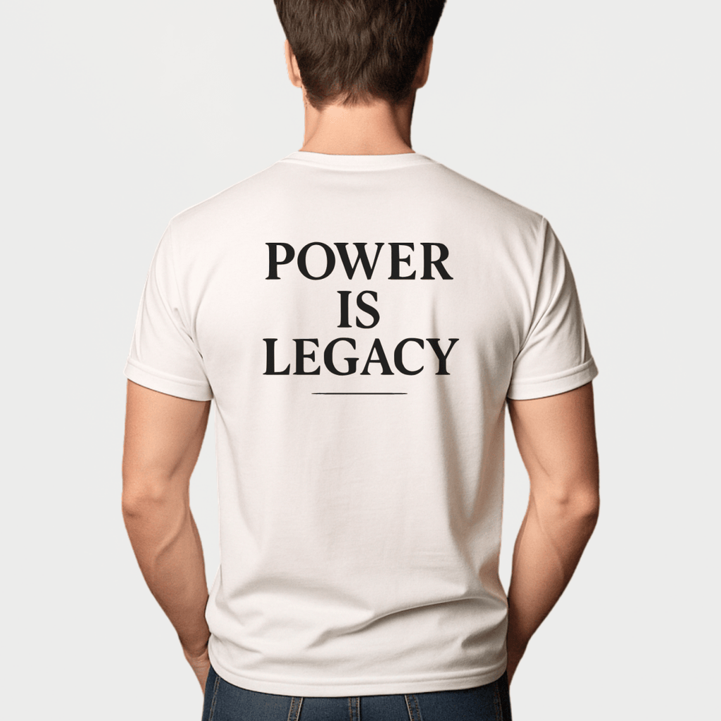Zeus Light T-Shirt – Power Is Legacy – premium Greek mythology streetwear by Olympian Studio